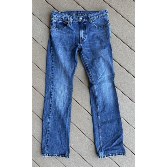 Levi’s 527 Men’s Jeans 34x34 Blue Denim Boot Cut Low Rise Classic Y2K Style - Picture 1 of 4